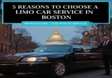 Chauffeur Car Service in Boston